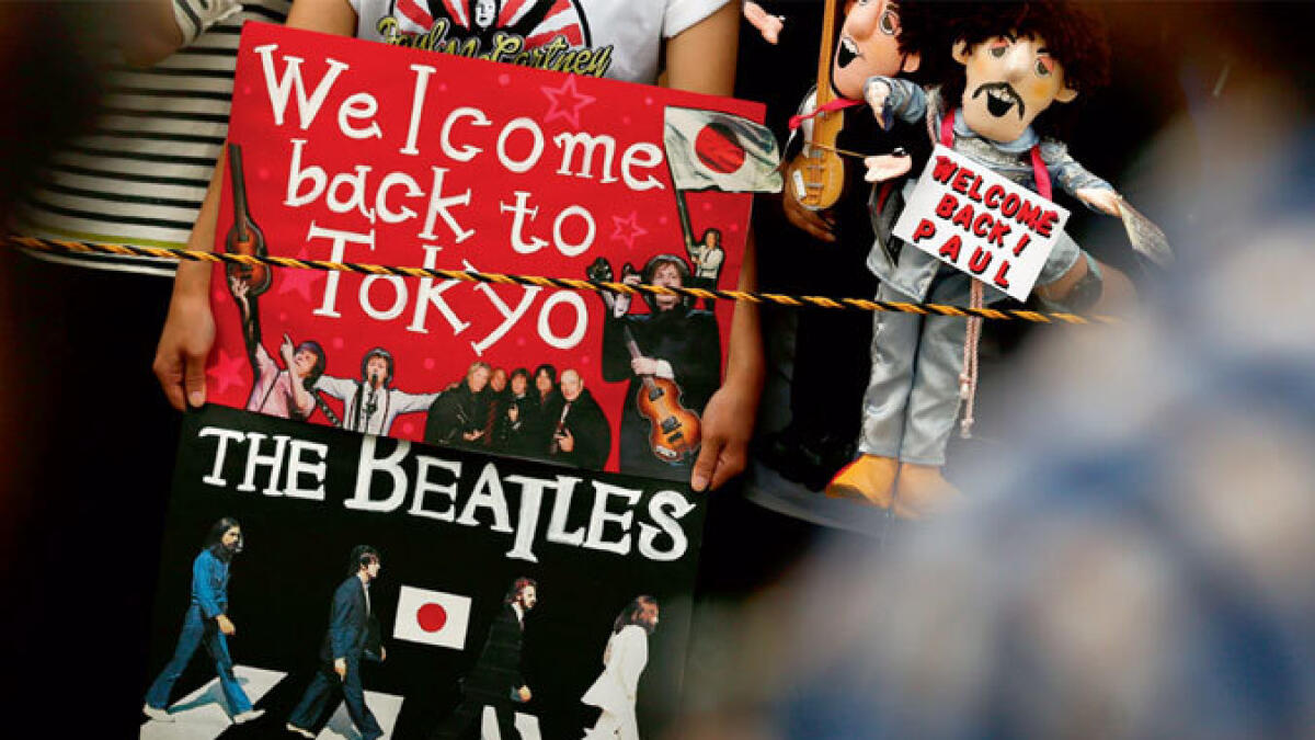Paul McCartney returns to Tokyo
