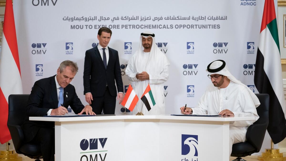 Adnoc, Austrian firms boost cooperation in energy sector