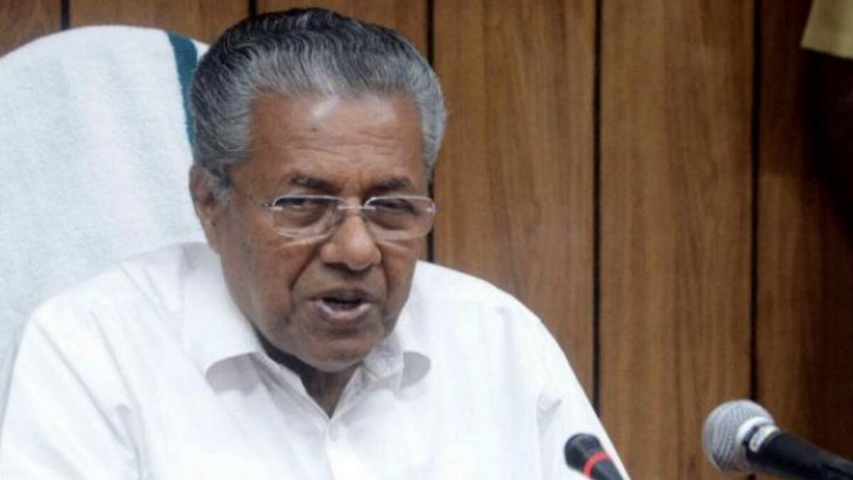 Kerala chief minister condemns fake news about UAE