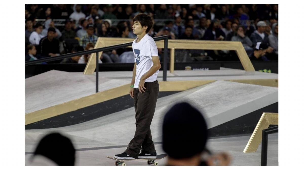 Yuto Horigome is a skateboarder who hopes to get the top title in the Olympics next year, under the new category.