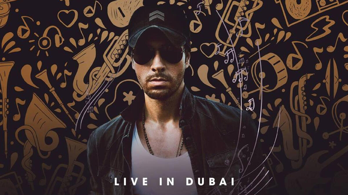 Enrique Iglesias to take stage at Dubai Jazz Festival tonight