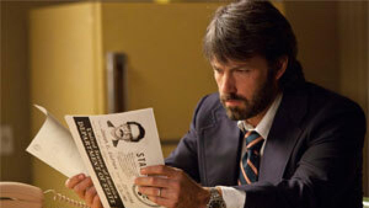 Argo’ tipped as Hollywood counts down to Oscars