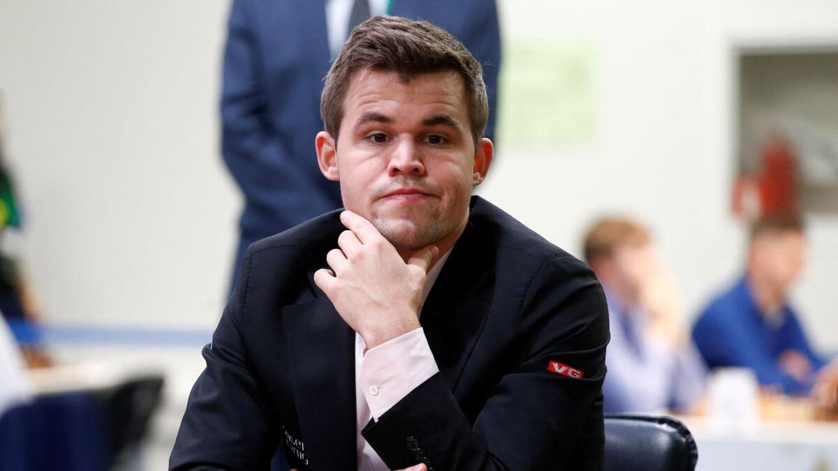 Magnus Carlsen of Norway. (Reuters)