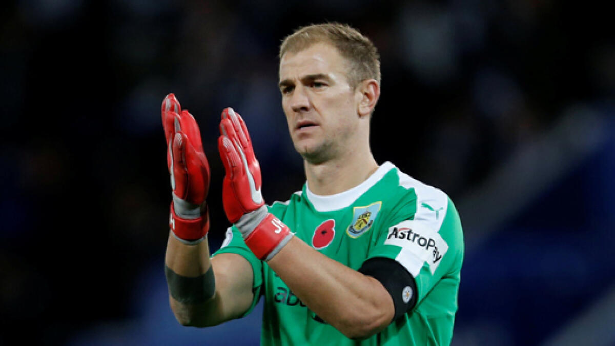 Joe Hart, 33, left Burnley at the end of his previous contract in June.
