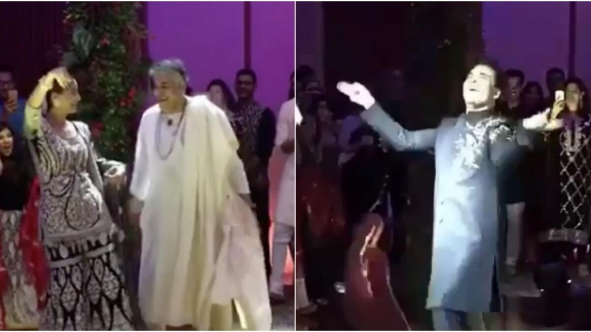 Video: Bollywood stars burn the dance floor at high-profile wedding reception