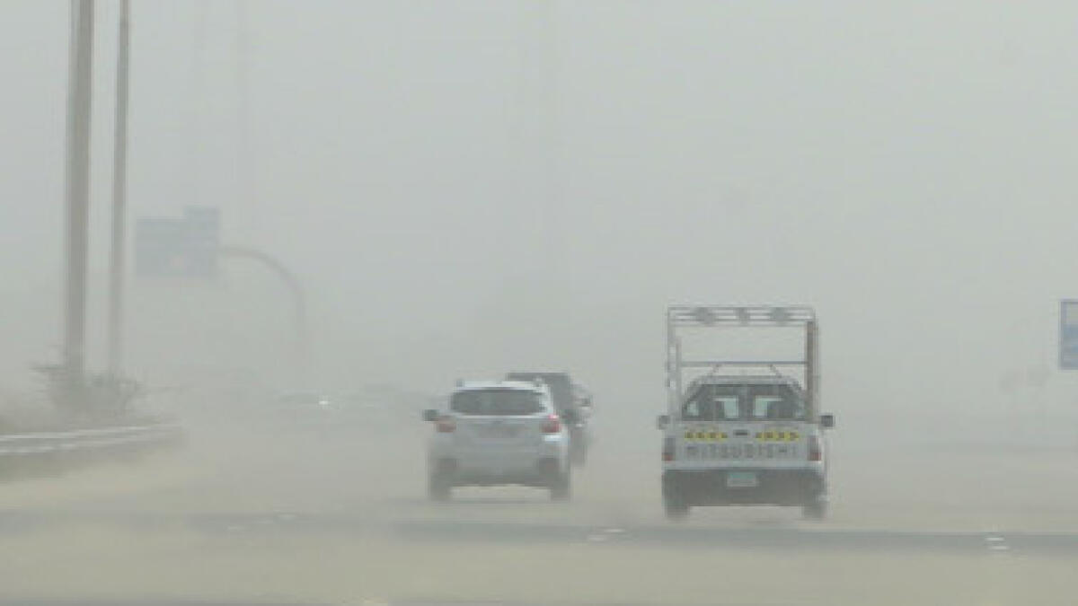 NCMS warns motorists of low visibility in the region