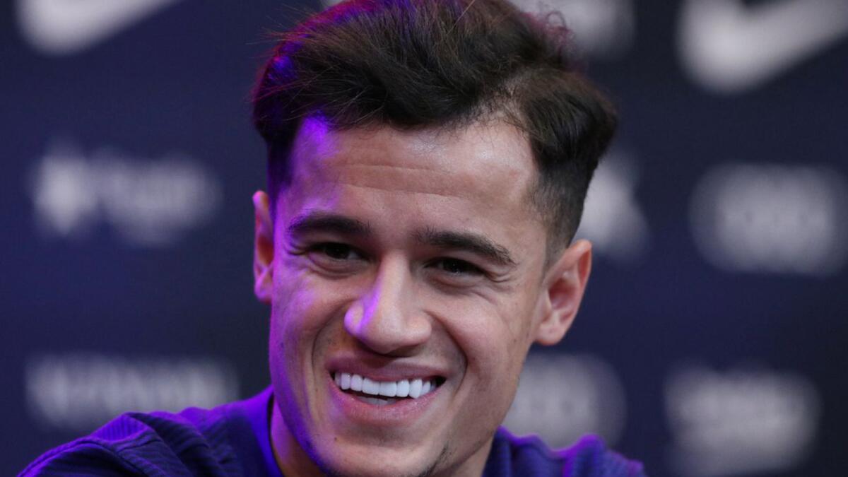 Brazilian Philippe Coutinho had moved to the Camp Nou from Liverpool in 2018. — Reuters