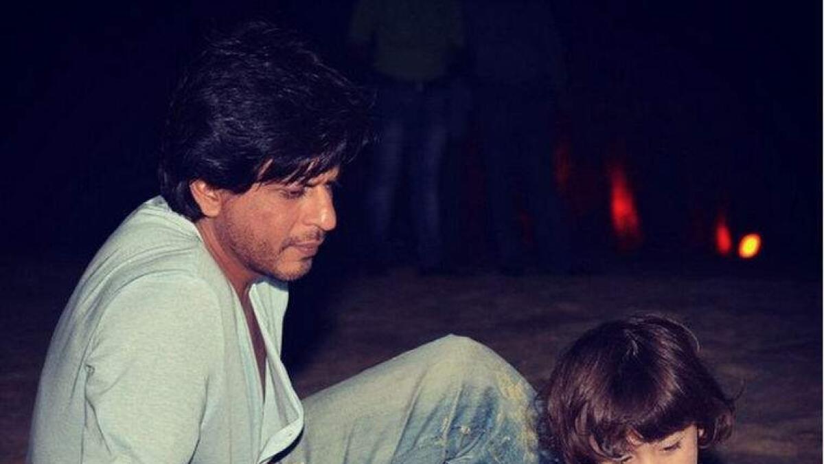 WATCH: Shah Rukh teaches son AbRam valuable life lesson