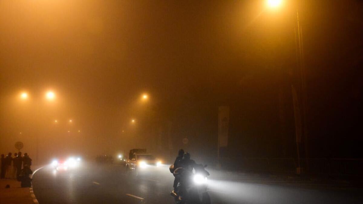 Fog, rain forecast for UAE; temperature to dip to 4°C