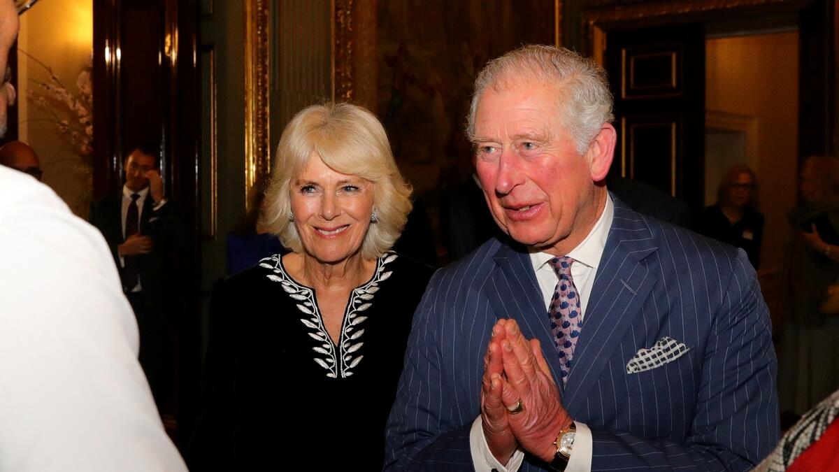 Prince Charles, Camilla, applause, National Health Service, Britain, coronavirus, Covid-19