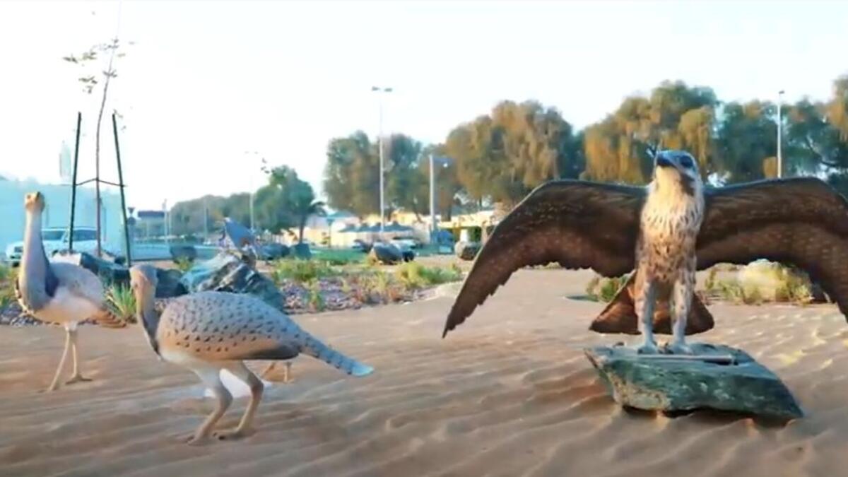(Screengrab from video shared by Abu Dhabi City Municipality)