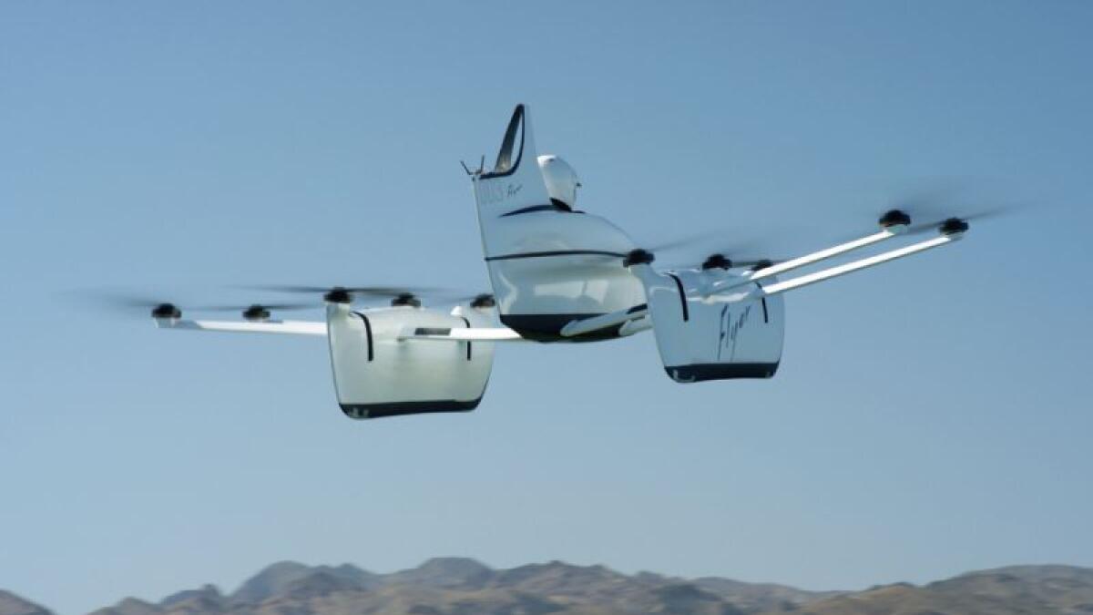 Company offers test flights of their flying car