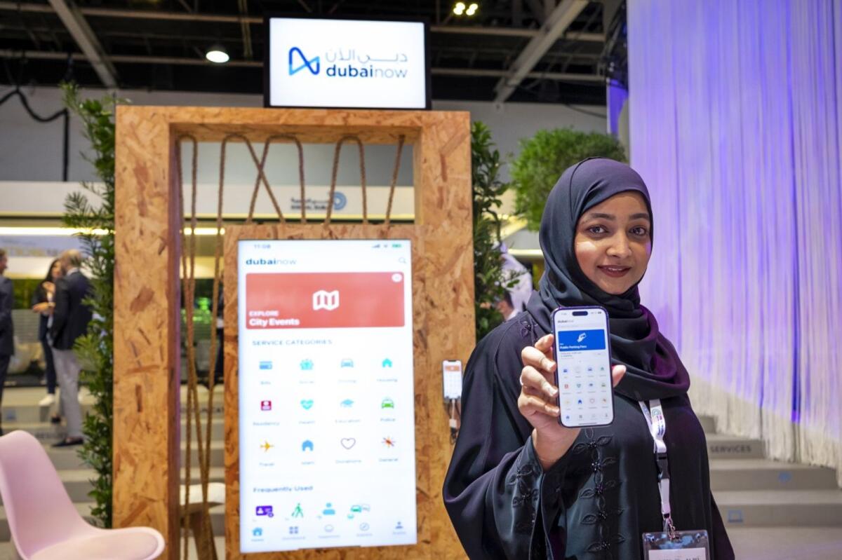 Hend Al Nuaimi, Product Lead, DubaiNow, Digital Dubai. Photo by Shihab