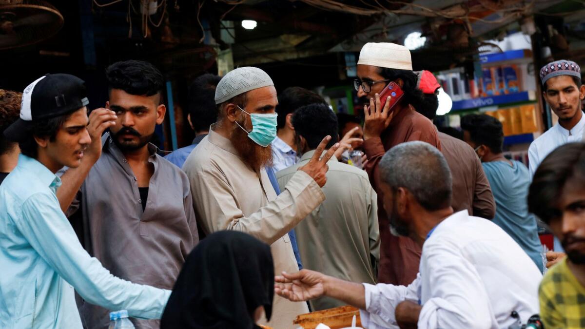 The authorities in Pakistan last year introduced strict guidelines to contain the spread of the Covid-19 pandemic.