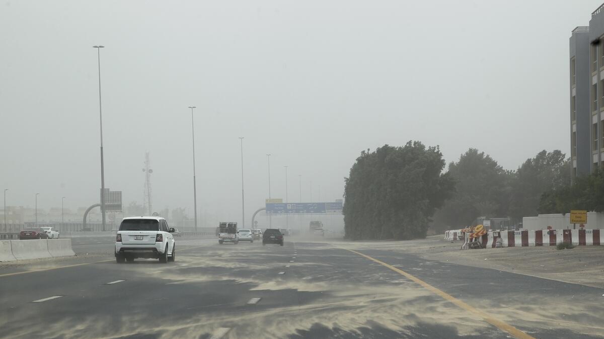 The National Meteorological Centre said the weather will get humid by night and Tuesday morning over some coastal areas. (Photo by Juidin Bernarrd/ Khaleej Times)