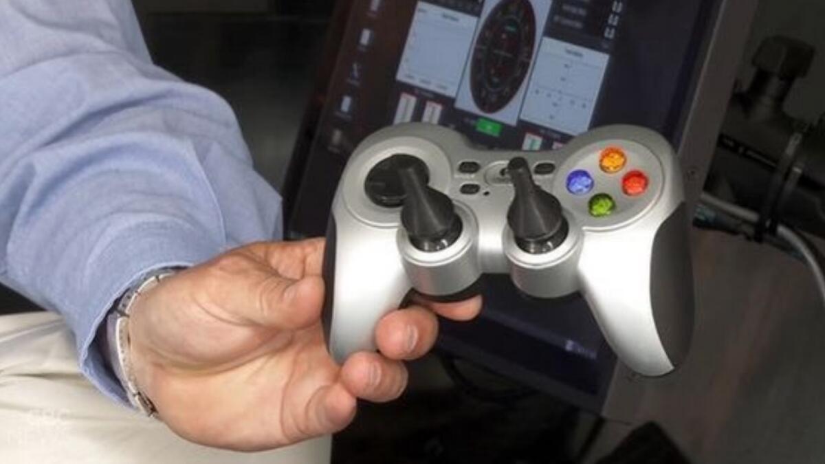 Pictured: The 2011 Logitech gamepad controller used to operate the Titan. Photo courtesy: Twitter
