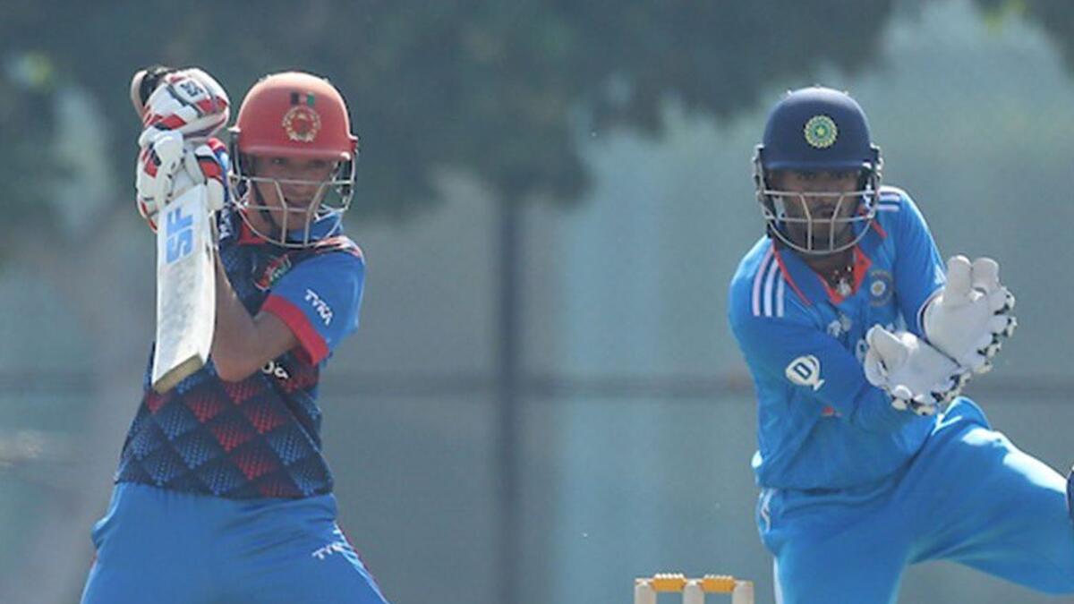 India beat Afghanistan in on the opening day. - Photo by @ACCMedia1/ X