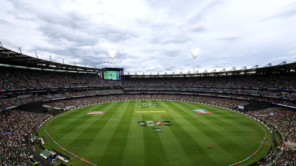 The MCG had an official attendance of 80,462 fans. — Melbourne Cricket Ground Twitter
