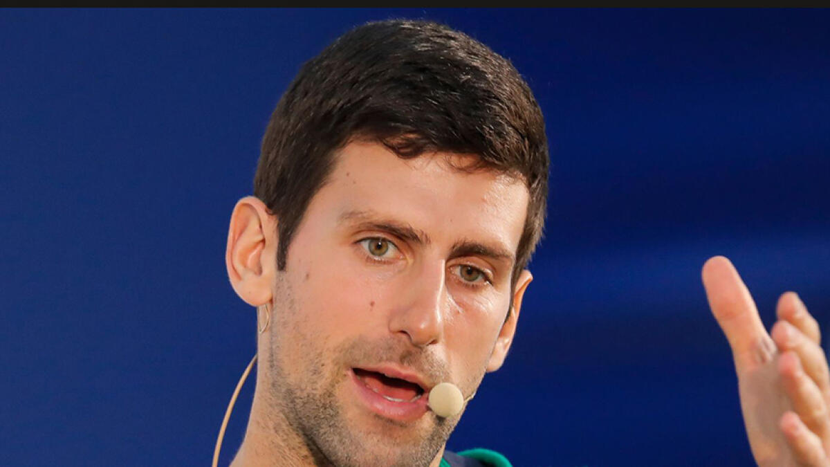 Novak Djokovic was critical of the decision to bar Guido Pella and Hugo Dellien from the relocated Cincinnati Masters.
