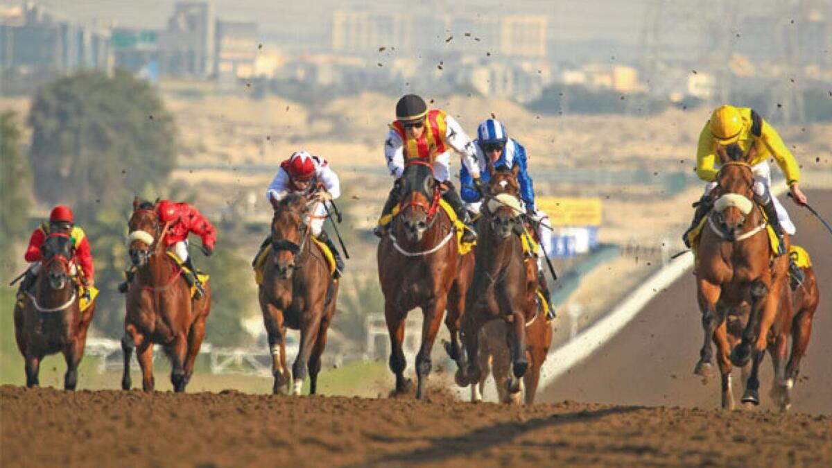 Jebel Ali Racecourse is swings into action on Saturday. - Khaleej Times/ File