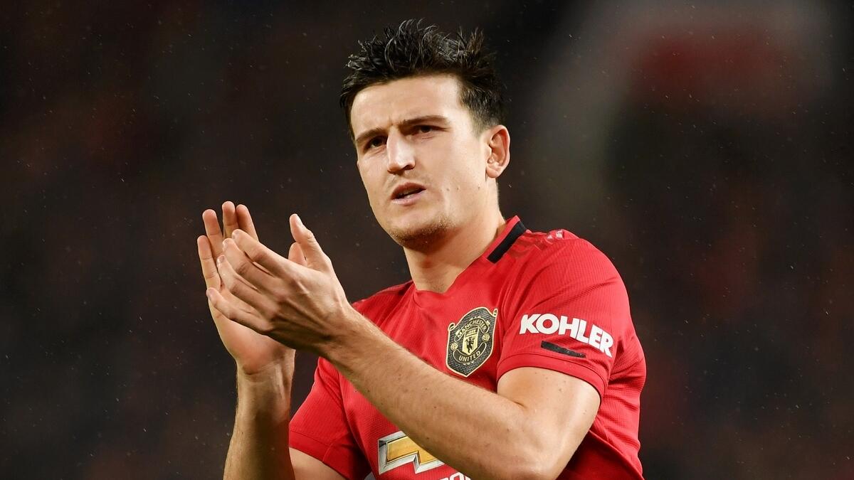 Harry Maguire takes the lead