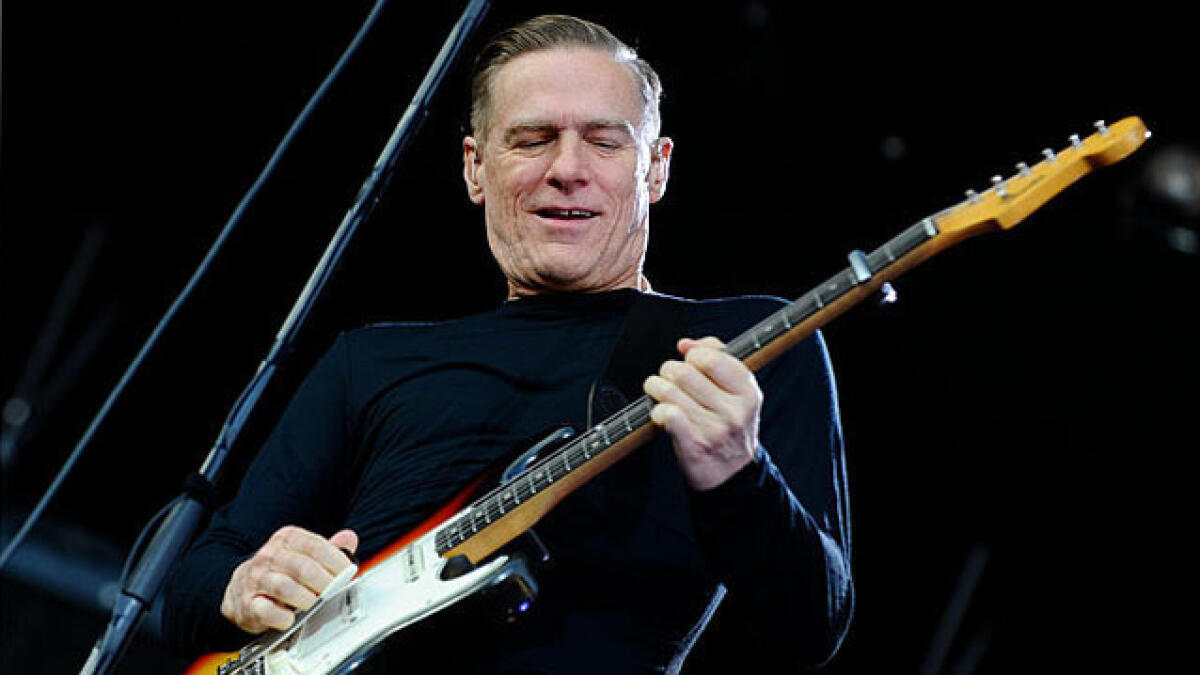  Its summer of 2017 with Bryan Adams in Dubai 