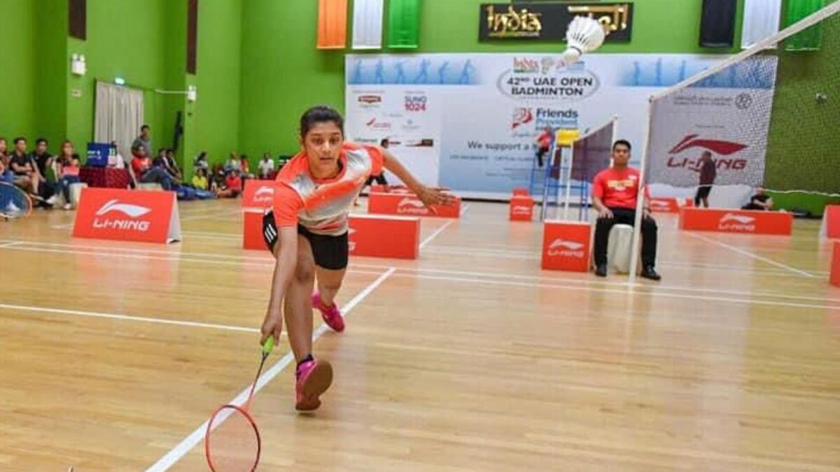 Tanisha Crasto's badminton career has seen a meteoric rise in the past two years. — Supplied photo