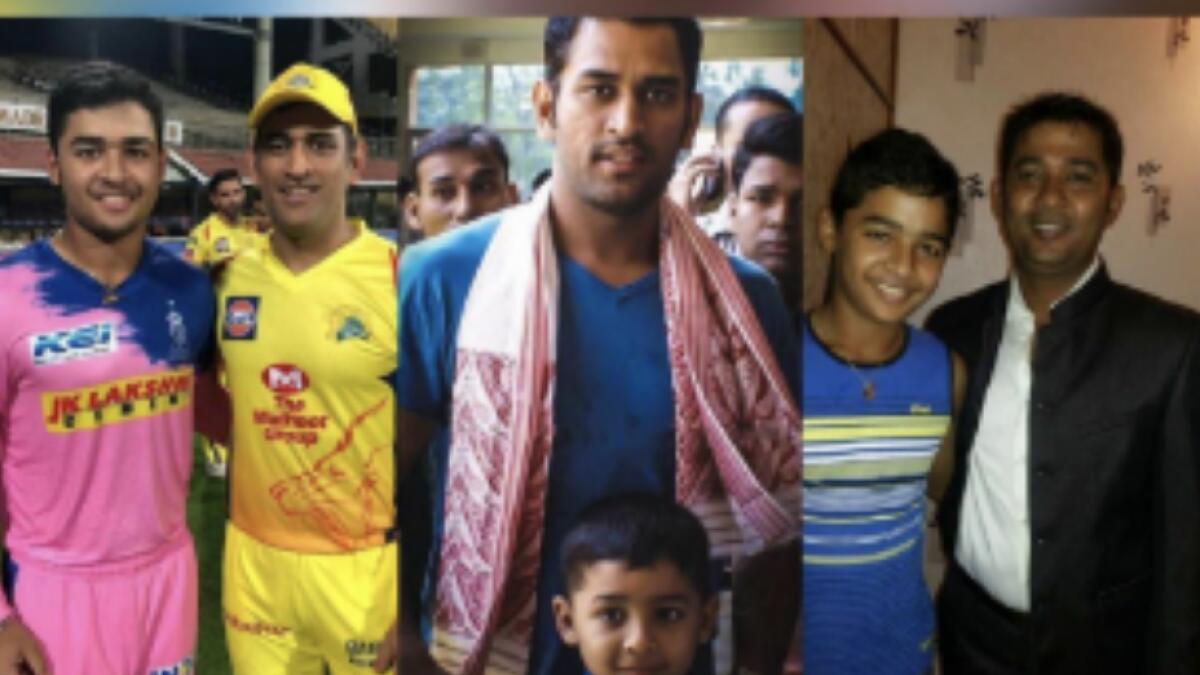 MS Dhoni connection between Riyan and his father