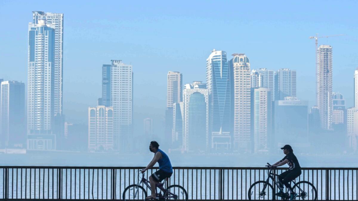 A foggy morning in Sharjah. — KT file photo