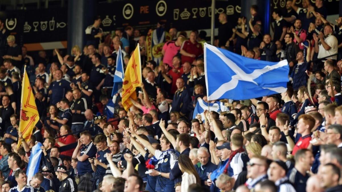 September or October had previously been mooted as possible return dates but Scottish Football Association chief executive Ian Maxwell is more optimistic. - AFP file