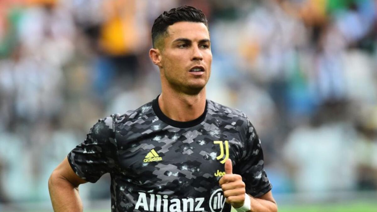 Juventus striker Cristiano Ronaldo. (Reuters)