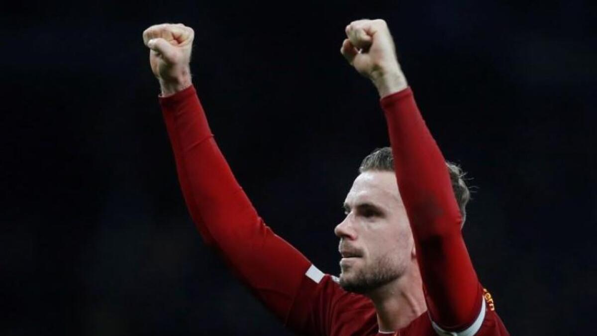 Henderson and his teammates have now won the Champions League, Uefa Super Cup, Fifa Club World Cup and Premier League in a little over 12 months (Reuters)