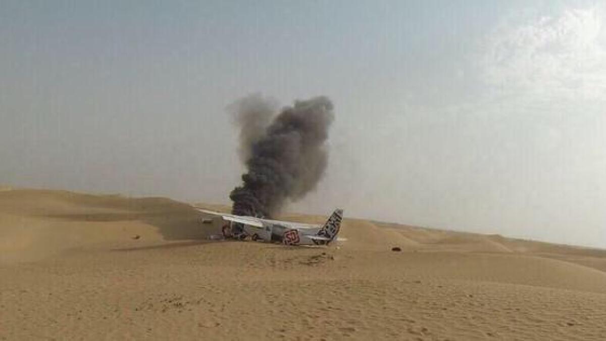 Skydive Dubai plane makes emergency landing