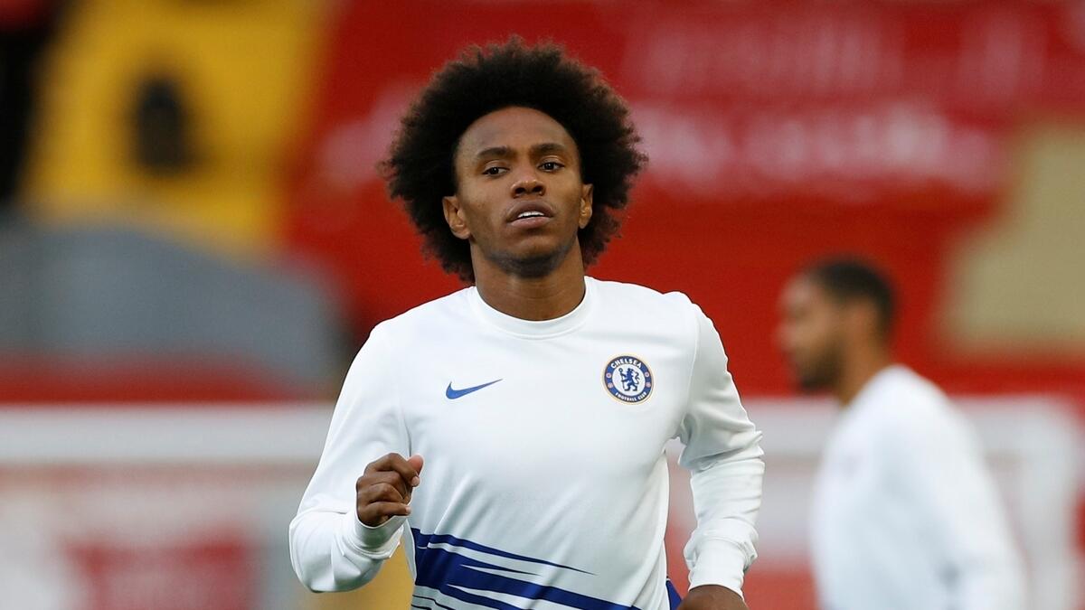 Willian joins Arsenal on a free transfer