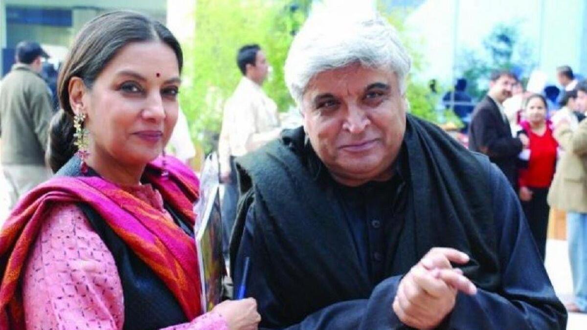Javed Akhtar with Shabana Azmi