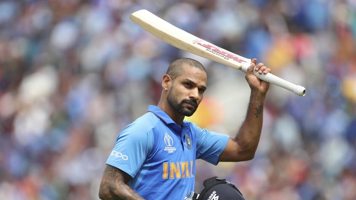 Shikhar Dhawan out of World Cup due to thumb injury