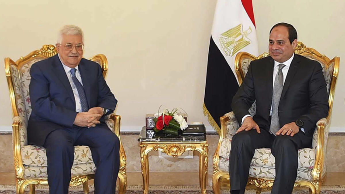 Two-state solution only way to achieve peace, stability: Sisi