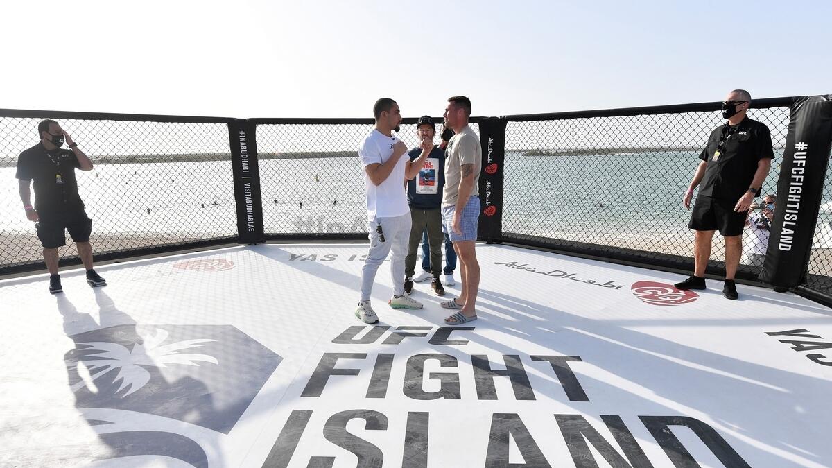 The final event of the UFC Fight Island will take place in Abu Dhabi on Sunday.  (Supplied photo)