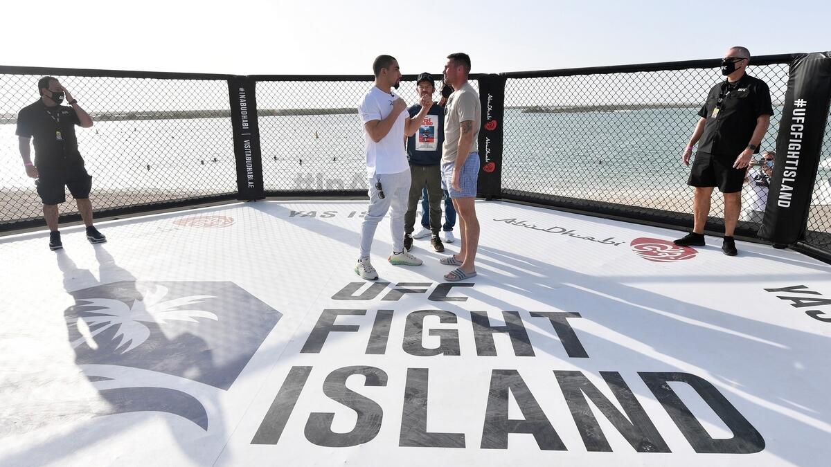The final event of the UFC Fight Island will take place in Abu Dhabi on Sunday.  (Supplied photo)