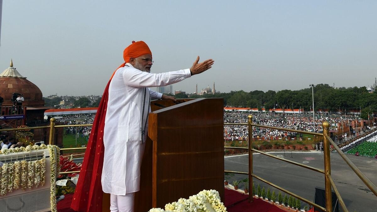 Video: Indian PM Modi greets nation on Independence Day