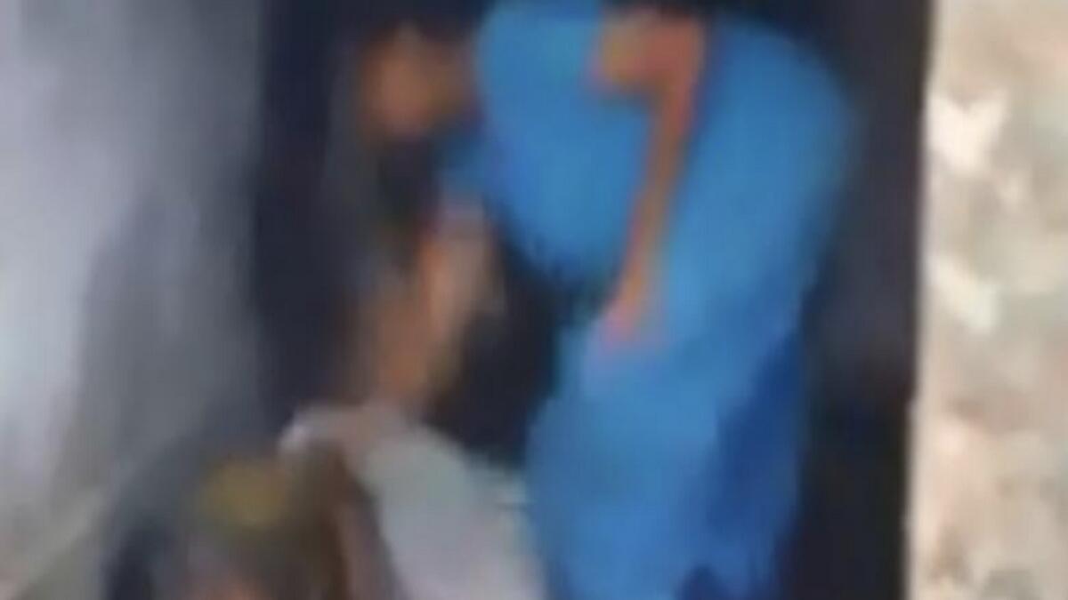 Video: Granddaughter brutally thrashes 90-year-old woman, arrested