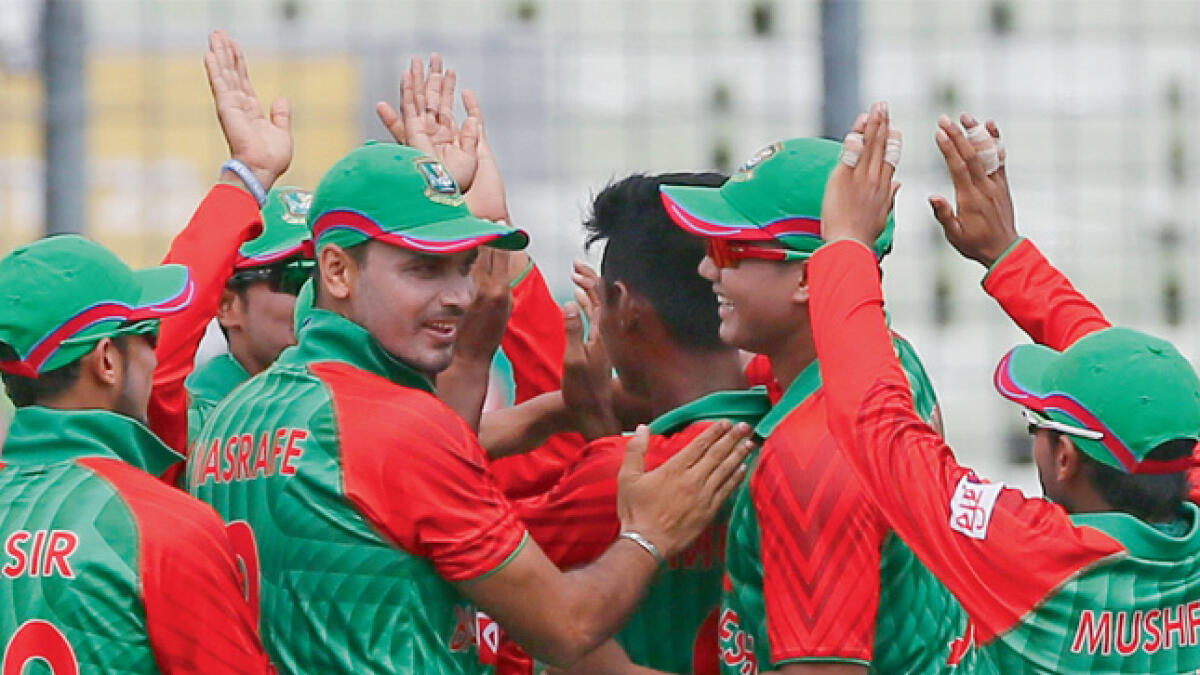 Bangladesh clinch India series
