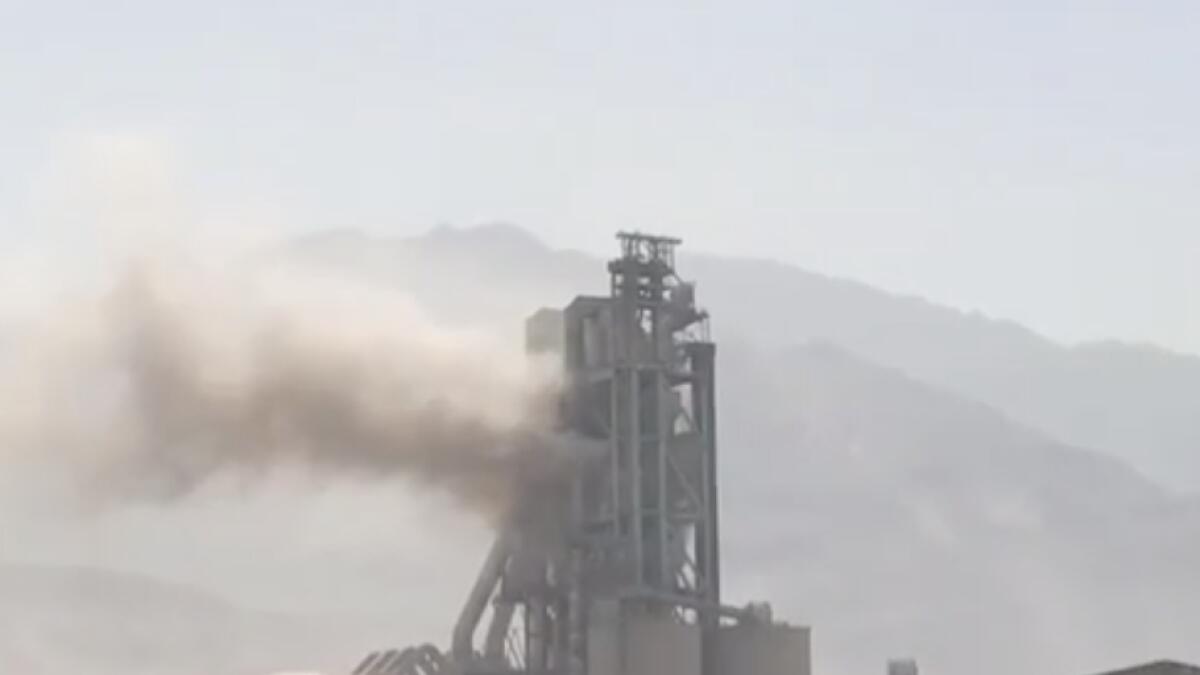 Video: Factory malfunction causes dust spread in Ras Al Khaimah