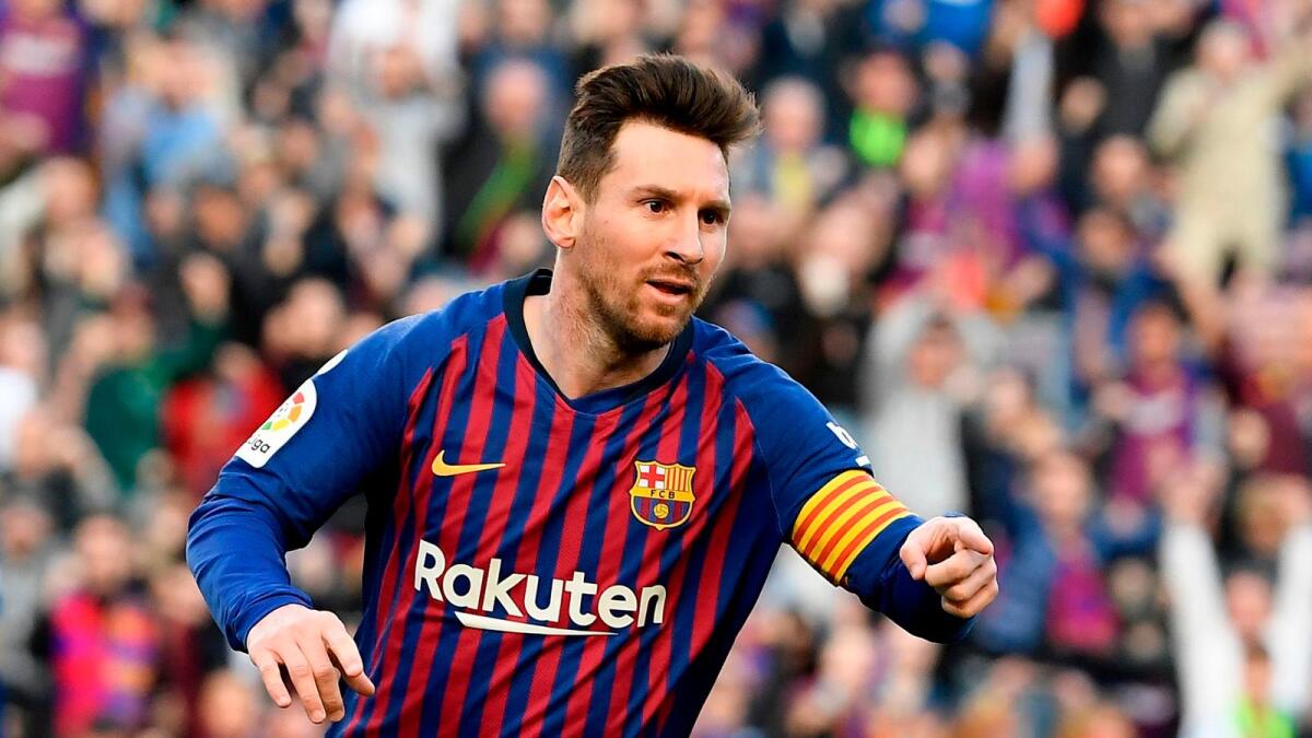 El Mundo published full details of the deal Messi penned with Barca in 2017 until June 2021. — AFP