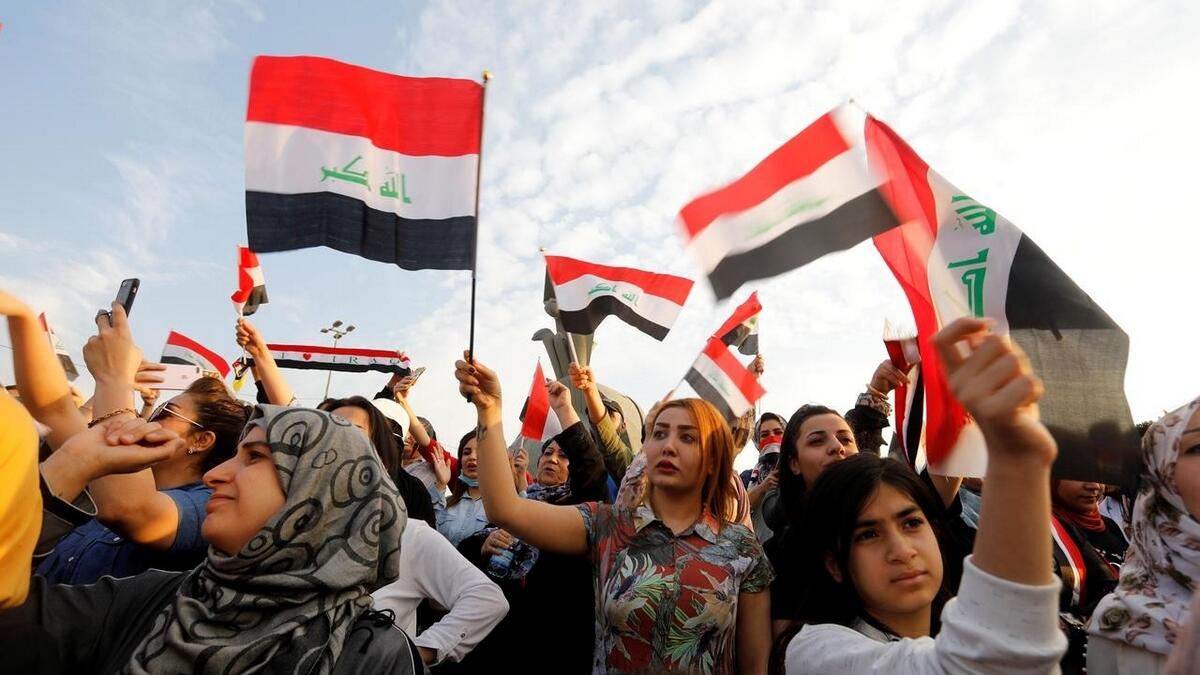 iraq, cleric, attack protesters