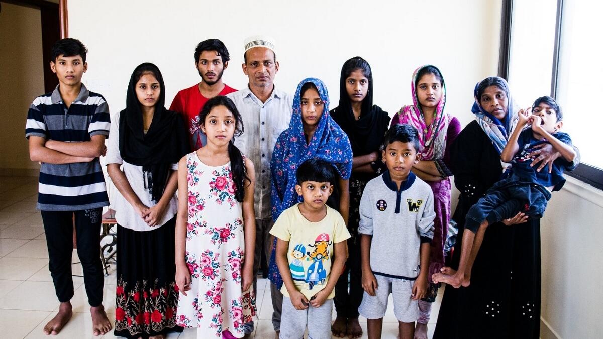 Sri Lankan couple, 10 kids, seek, help, shelter, Dubai 