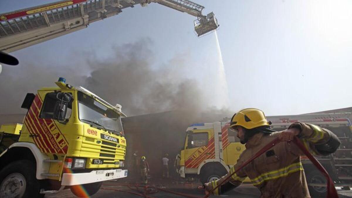 Building fire accidents in Dubai have decreased