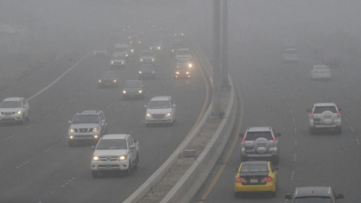 Weather: Fog covers parts of UAE, temperature likely to rise 