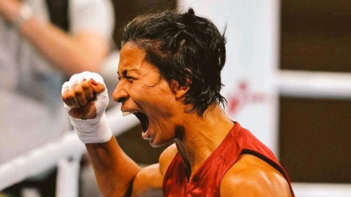 Lovlina Borgohain became the first Indian boxer in nine years to win an Olympic medal. (Twitter)