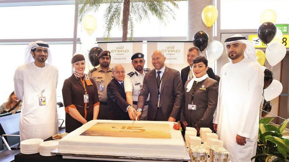 Etihad Airways celebrates 15 years of successful flying